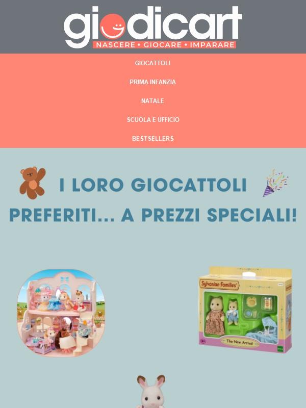 🧸 I loro giocattoli preferiti a prezzi speciali! 🎉