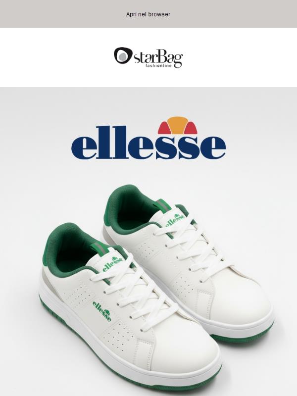 😎 Sneakers Ellesse: stile iconico a -30% - scopri ora