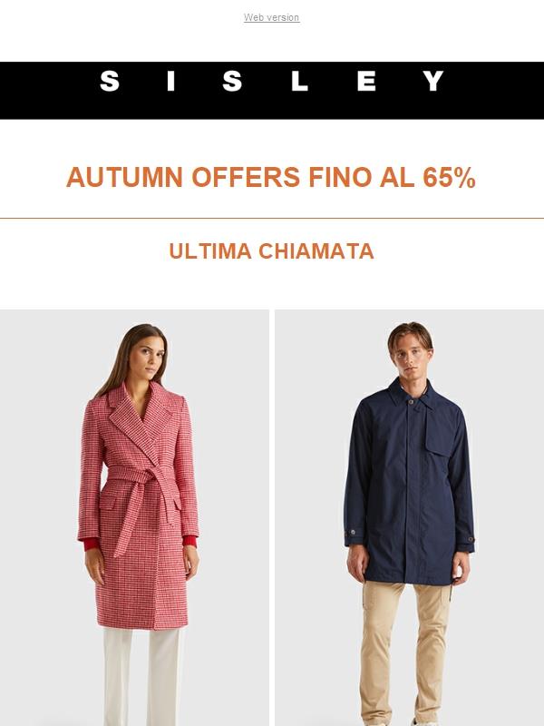 Outlet Benetton: ultimi giorni per le Autumn Offers 🍁