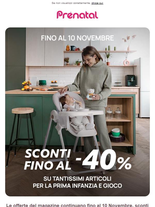Weekend di offerte: fino al -40% su tantissimi prodotti!
