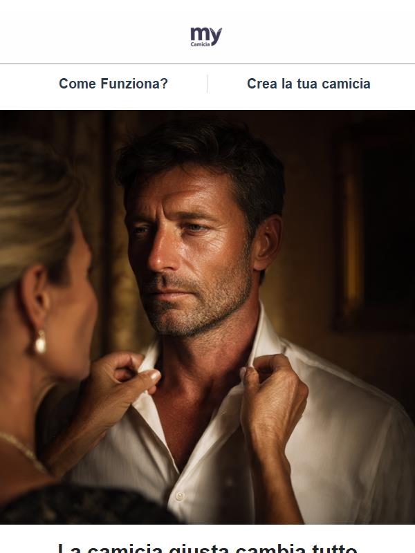 La camicia giusta cambia tutto.