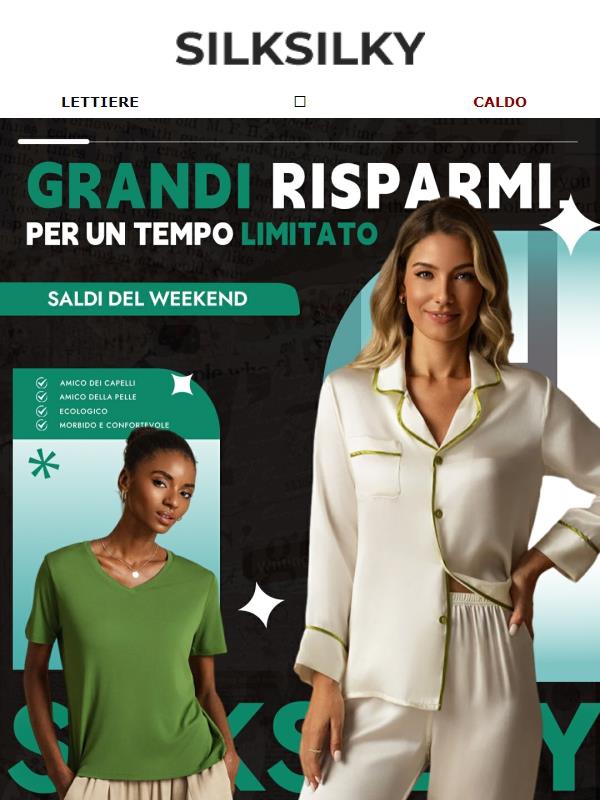 Vendita flash weekend-Fino al 50% di SCONTO! ⏳