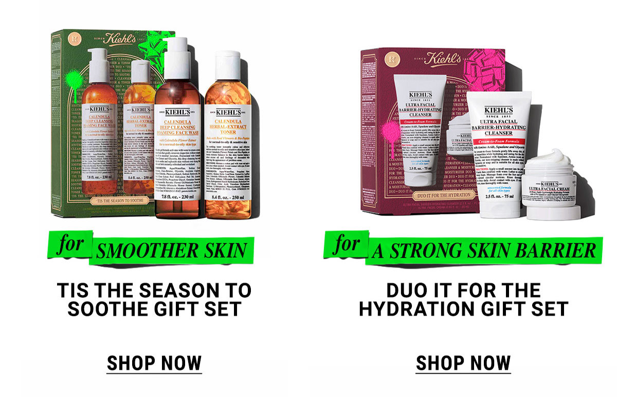 TIS THE SEASON TO SOOTHE GIFT SET, DUO IT FOR THE HYDRATION GIFT SET