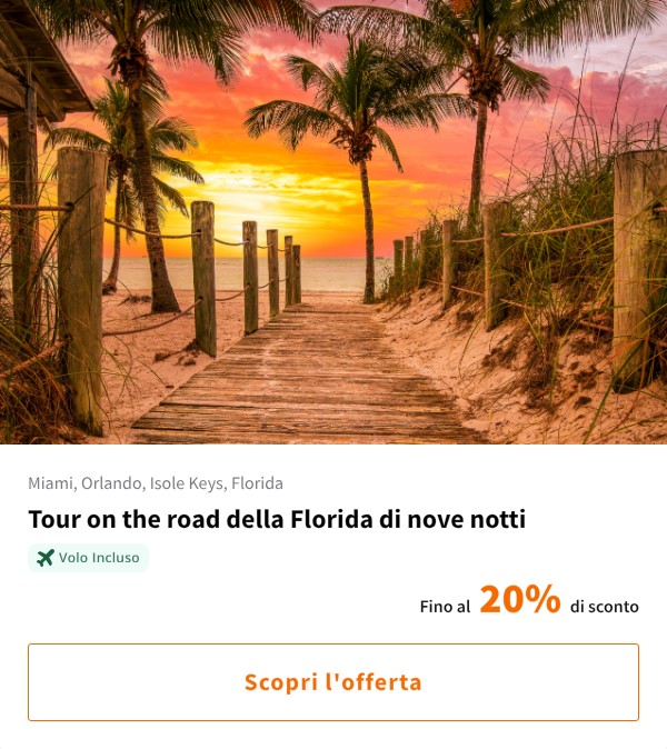 Tour on the road della Florida di nove notti