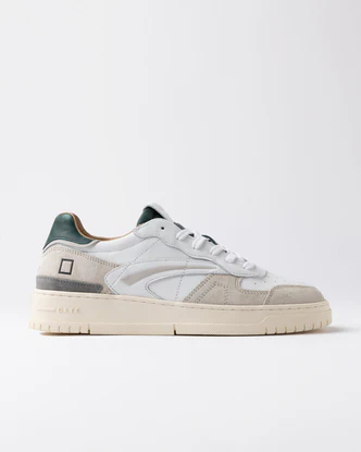 Sneaker Torneo Pure Vintage in Pelle / Bianco