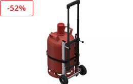 Carrello di trasporto GOK per bombole di gas fino a 11 kg