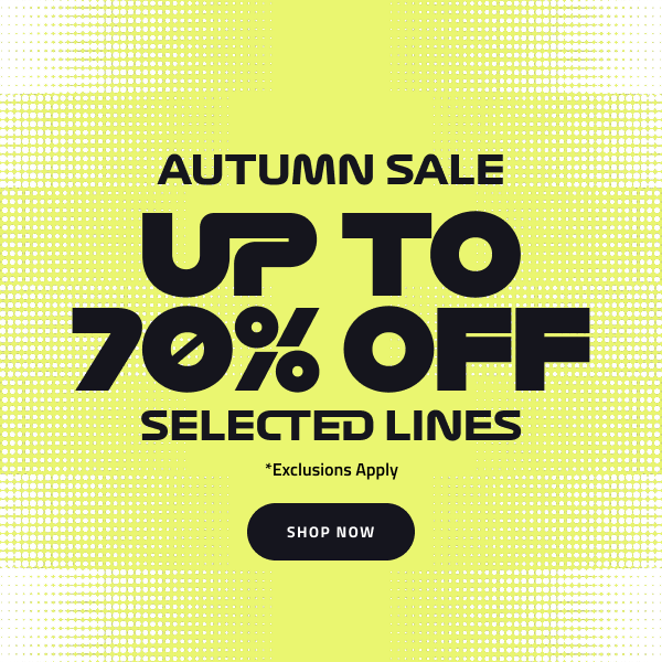 Autumn Sale - Up To 70% Off