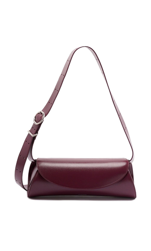 Cannolo small leather shoulder bag