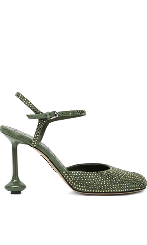 Toy leather pumps