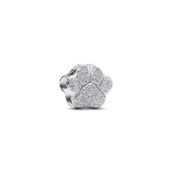 Textured Paw Mini Charm