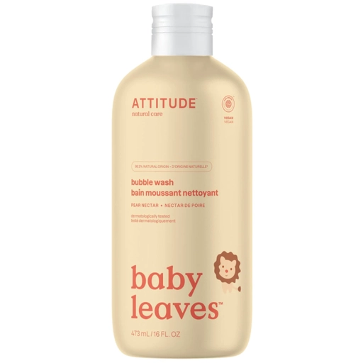 Attitude baby leaves Bubble Wash Pear Nectar