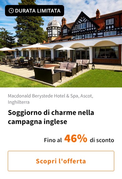Soggiorno di charme nella campagna inglese
