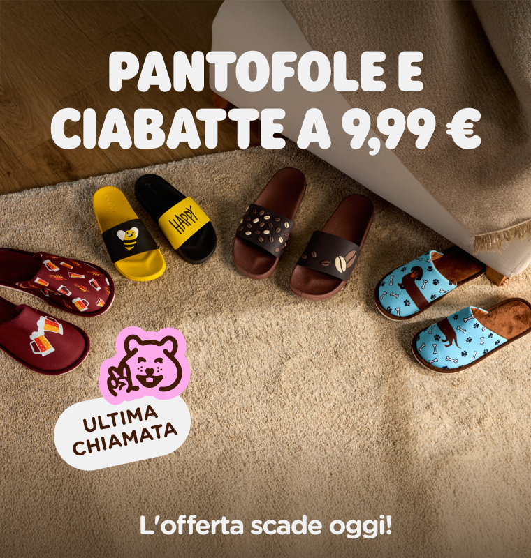  Pantofole e ciabatte a 9,99 €