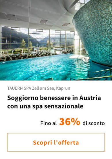 Soggiorno benessere in Austria con una spa sensazionale