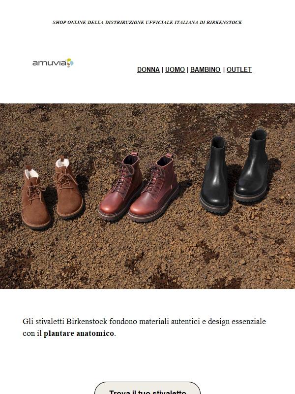 Il comfort Birkenstock si fa stivaletto.