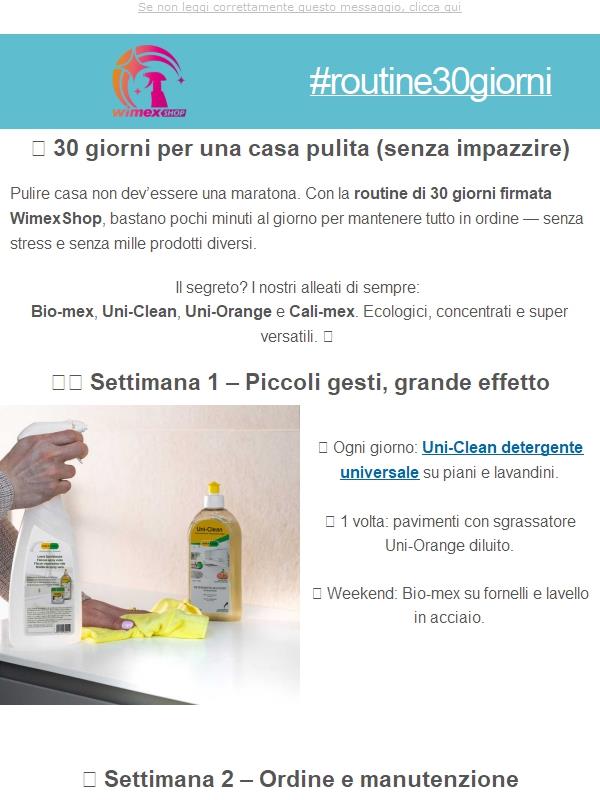 🧽 30 giorni per una casa pulita (senza impazzire)