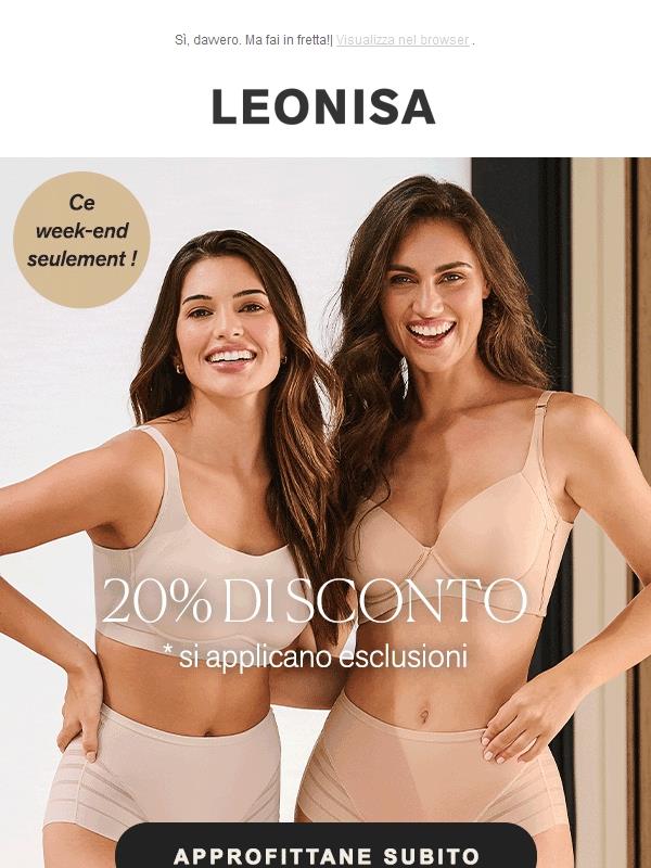 20% DI SCONTO su articoli selezionati