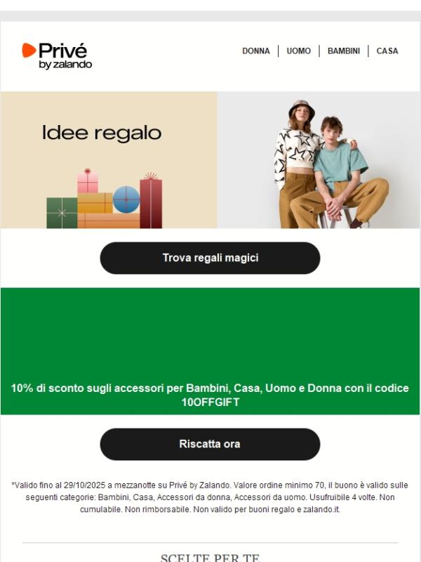 Trova i regali prima quest'anno, ora con 10%** di sconto extra 🌟