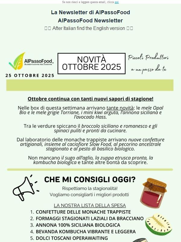 Da Oggi Ritiro Ordini Attivi in Magazzino! 🥃KOMBUCHA VIVA 🫙CONSERVE BIO 🍪DOLCI DIVINI 😱