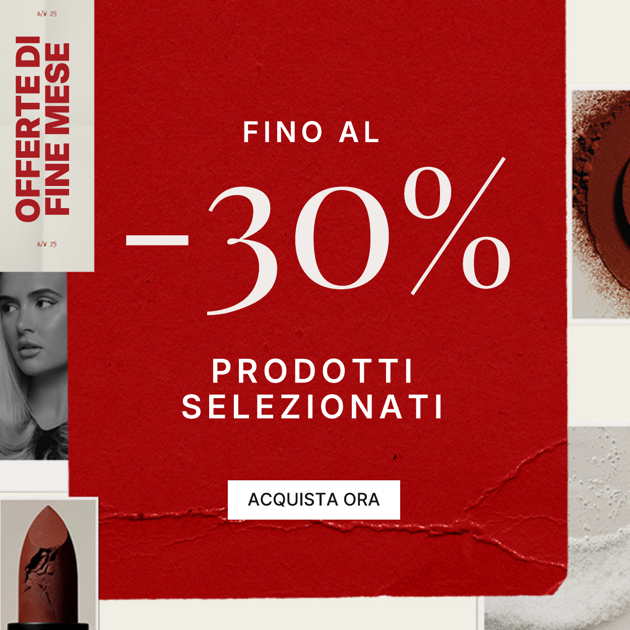 fino al 30 per cento di sconto