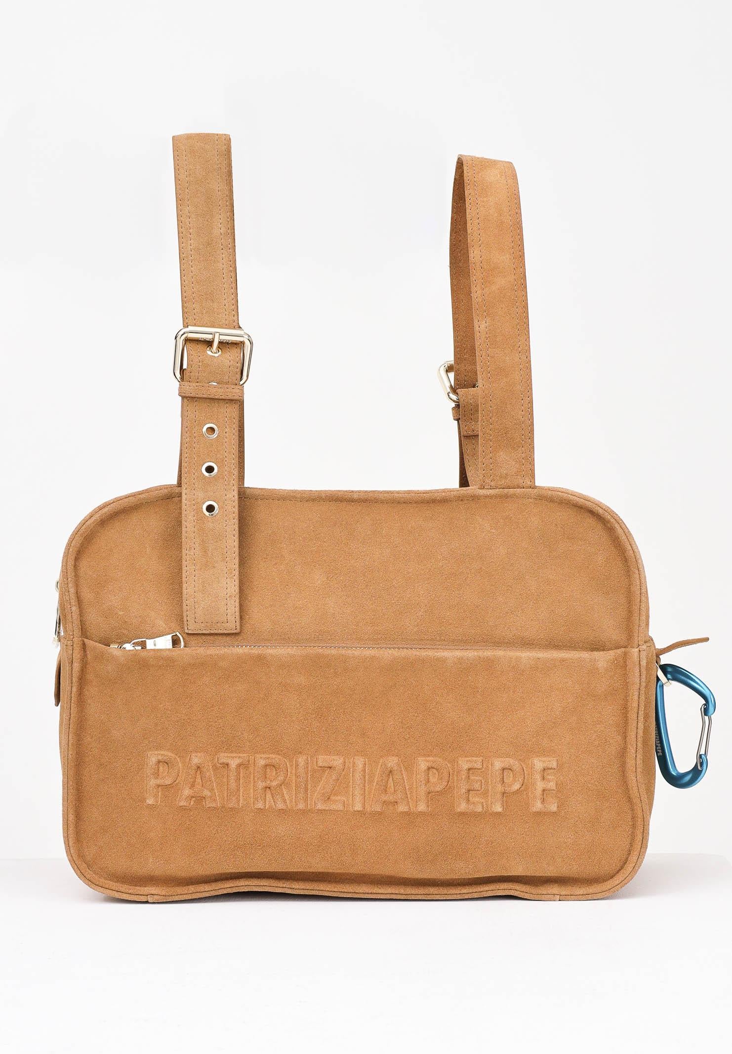 Image of PATRIZIA PEPE Shopper (IM)PERFECTION cammello da donna