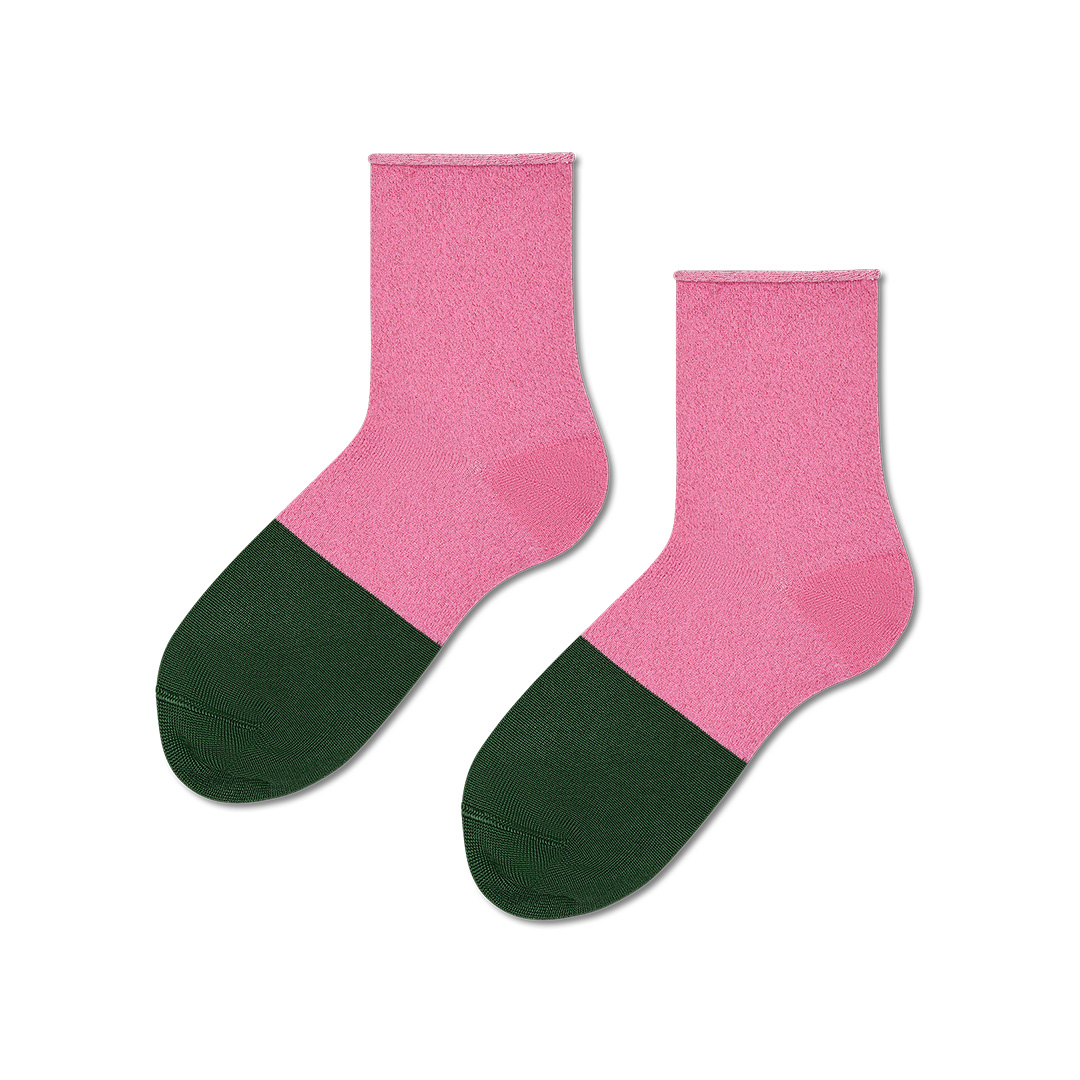 Extended Toe 1/2 Crew Sock