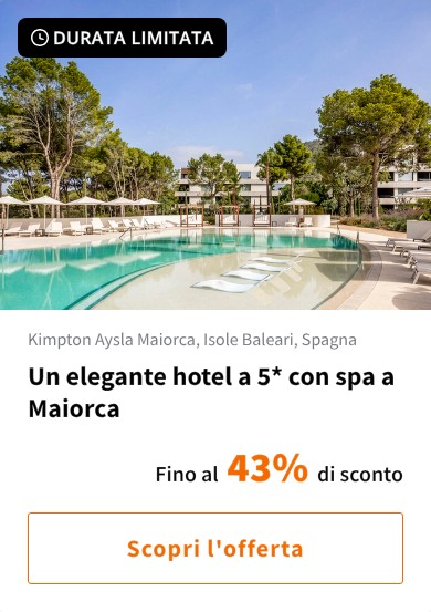 Un elegante hotel a 5* con spa a Maiorca