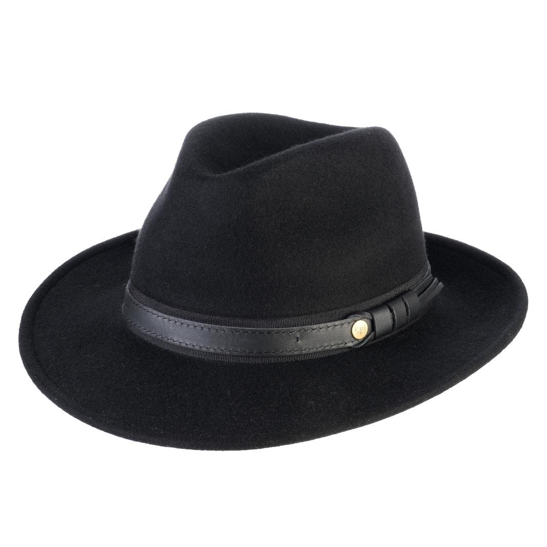Fedora Elegante Nero Intenso