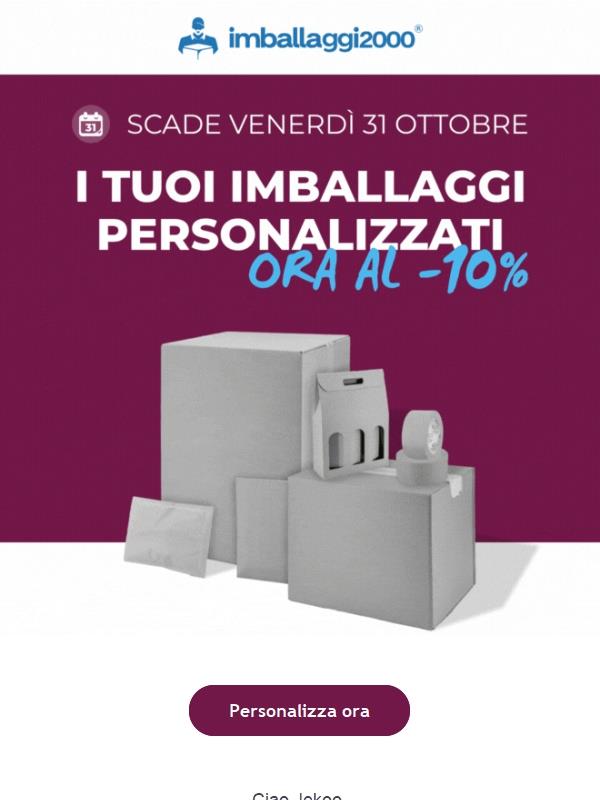 ⏰ Scade venerdì: usa il tuo -10%