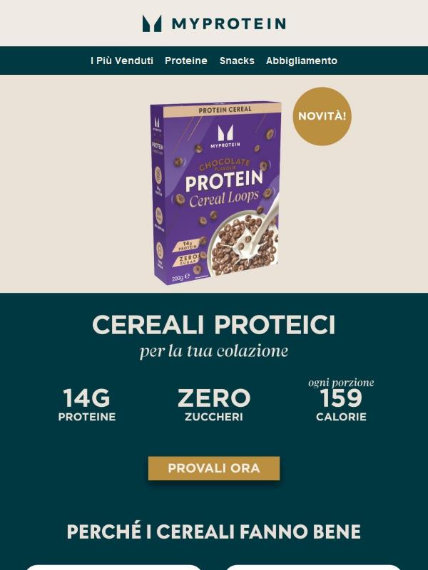 Scopri i Nuovi Cereali Proteici 🥣🥛