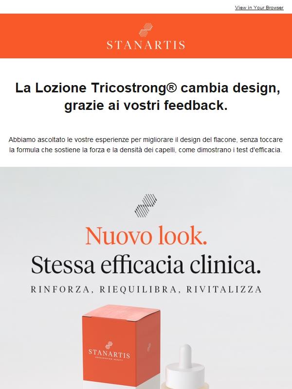 Nuovo look, ma stessa efficacia🟠