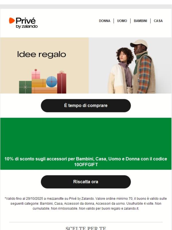 Idee per i regali: sbloccate 🎁