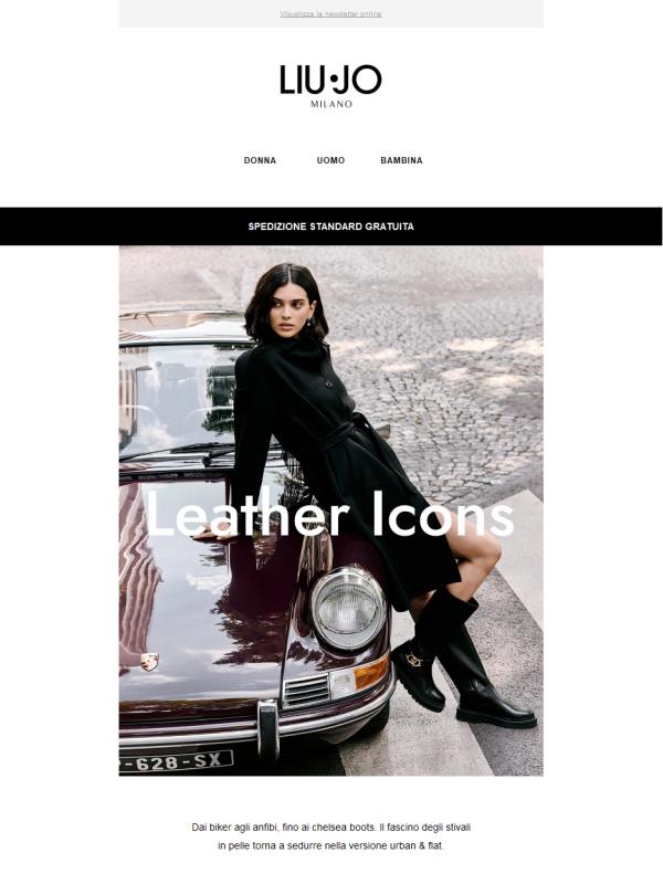 Stivali in pelle, icone di stagione