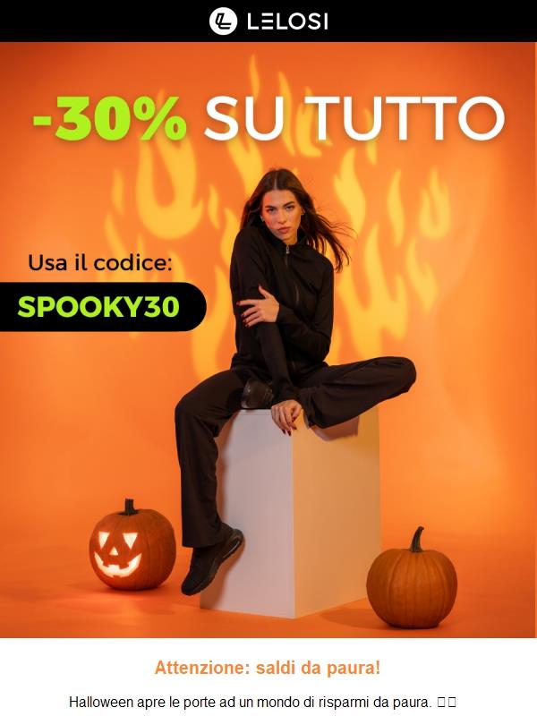 Spooky -30% SU TUTTO!🎃