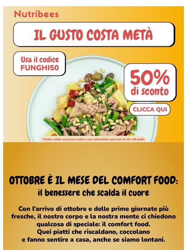 Comfort è il 50% di sconto🫂