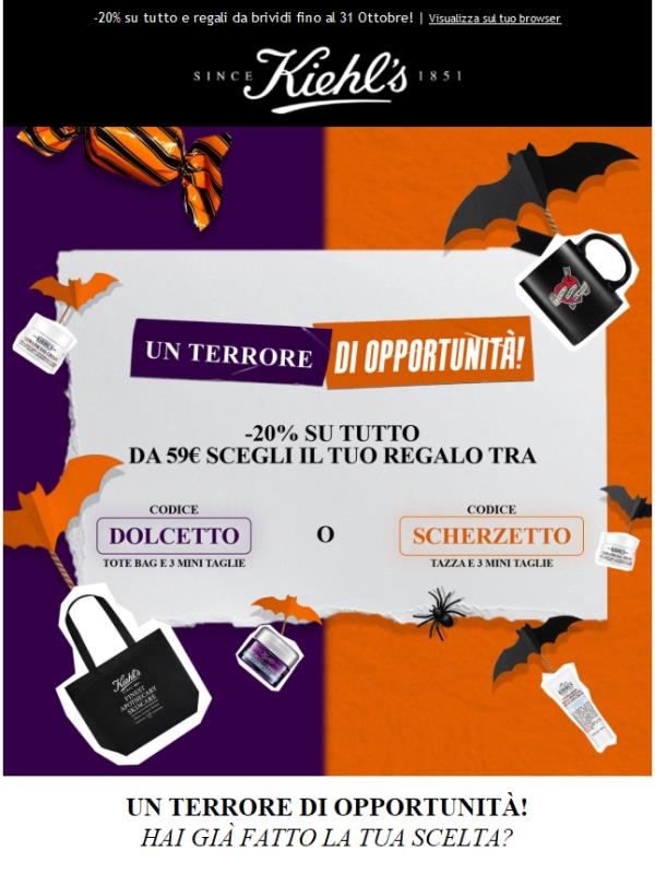 Hai già scelto: DOLCETTO o SCHERZETTO? 🎃