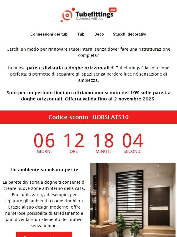 Scopri le pareti a doghe orizzontali 🏡😍