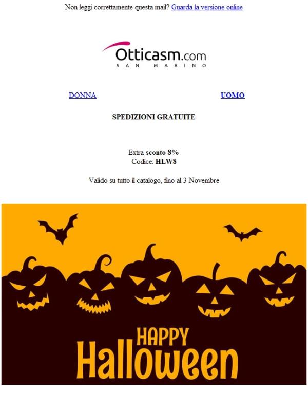 🎃 Extra Sconto -8% fino al 3 Novembre