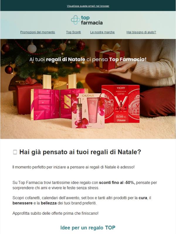 🎁 Le migliori idee regalo vanno già a ruba!