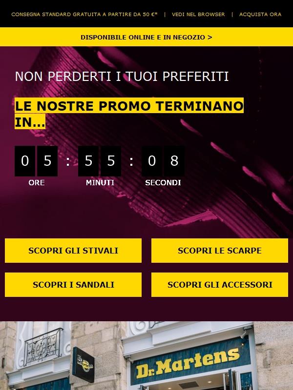 Ultima chiamata per le promo DM's