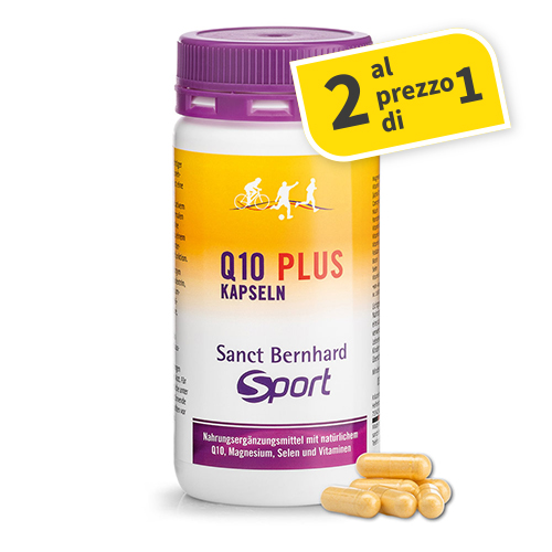 Sanct Bernhard Sport capsule di Q10 PLUS