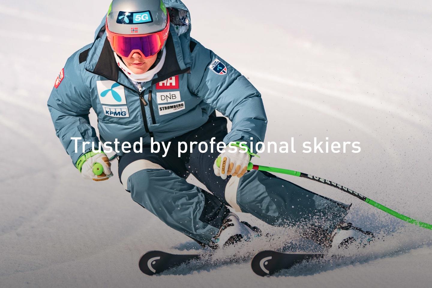 Trusted by professional skiers