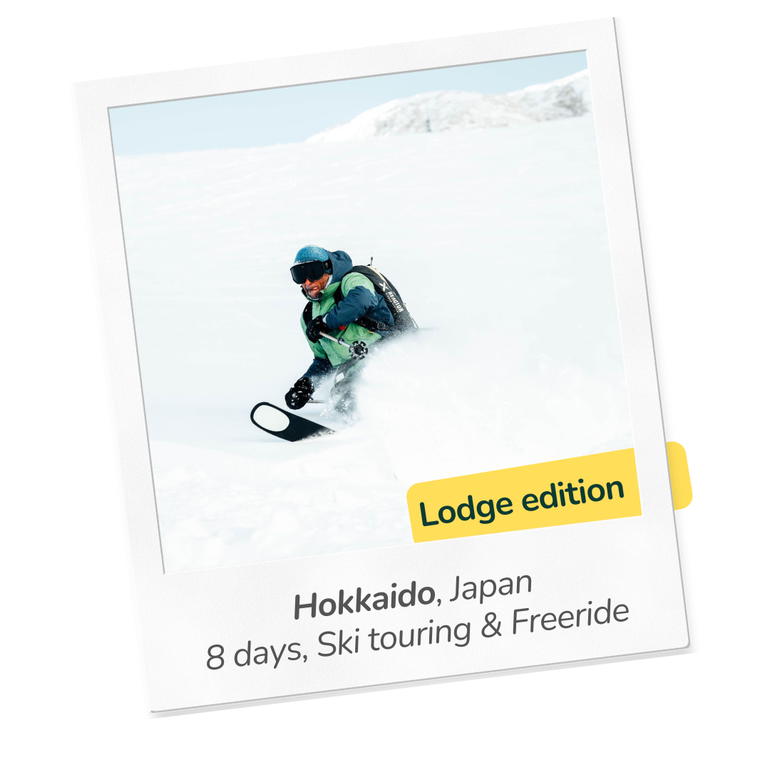 SKI TOURING & FREERIDE IN HOKKAIDO - LODGE EDITION
