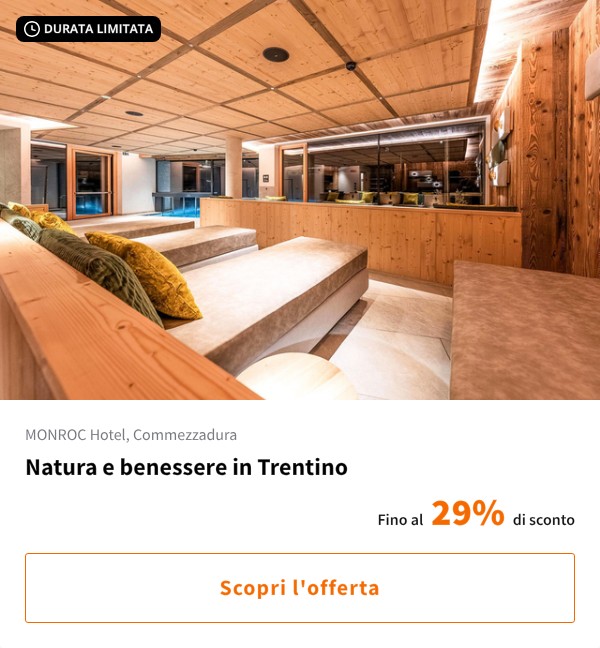 Natura e benessere in Trentino
