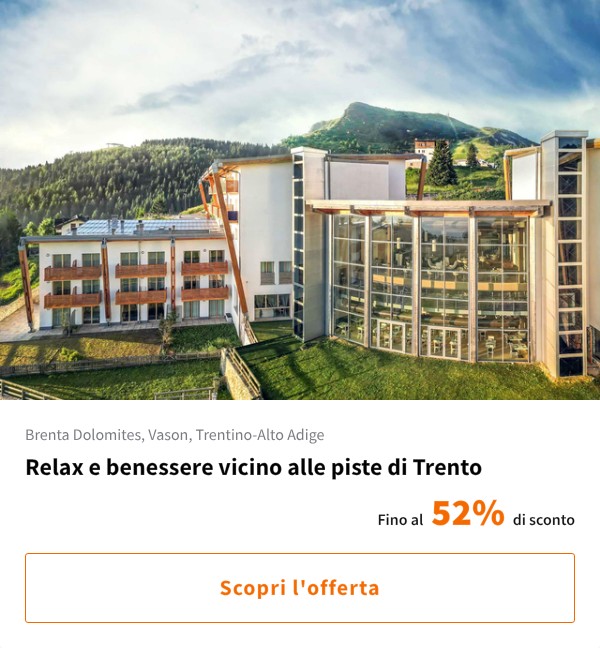 Relax e benessere vicino alle piste di Trento