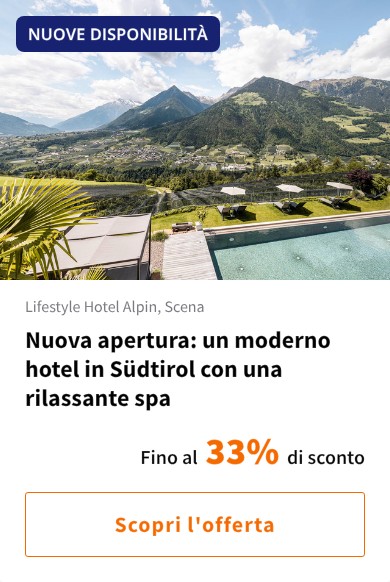 Nuova apertura: un moderno hotel in Südtirol con una rilassante spa