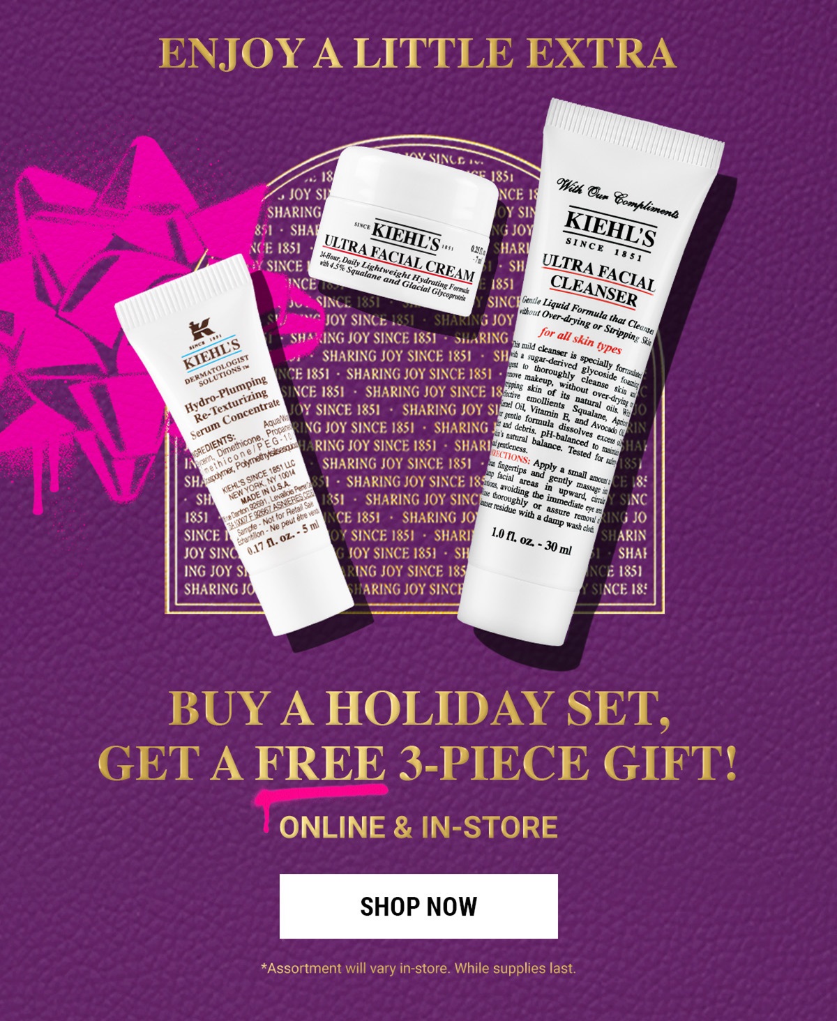 Enjoy a little extra