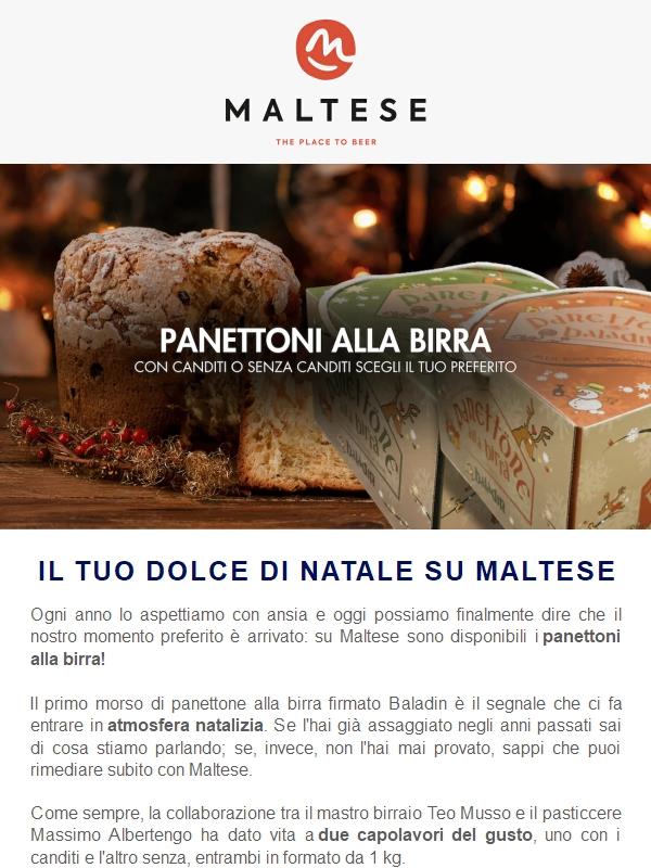 Sono arrivati i panettoni alla birra!