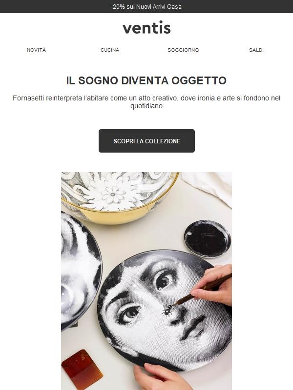 Fornasetti: il design che parla all’immaginazione