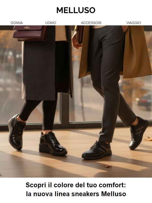 Nuove Collezioni Melluso: L'Autunno si Colora con le Sneakers Perfette 👟